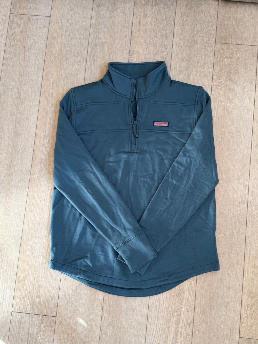 Vineyard Vines The Shep Shirt 1/4 Zip Pullover – Blue – Women’s